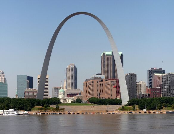 Gateway Arch in St. Louis, Foto: Wikimedia Commons/ Buphoff/ CC BY-SA 3.0