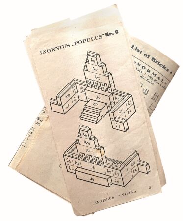 The New City, Ingenius-Baukasten, sterreich, circa 192429