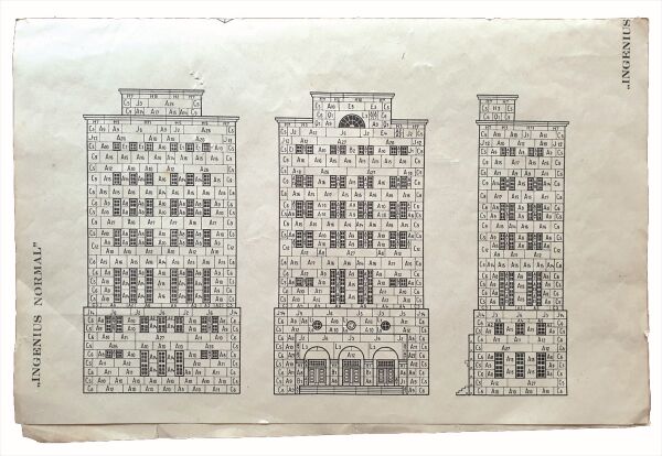 The New City, Ingenius-Baukasten, �sterreich, circa 1924�29: Der Ingenius-Baukasten wurde von dem Architekten Wilhelm Kreis in Zusammenarbeit mit Carl August J�ngst entwickelt.