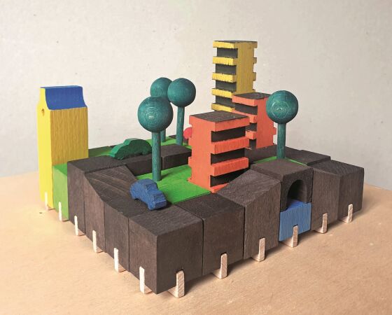 Raumordnung Baukasten, Norgut, Deutschland, 1970er