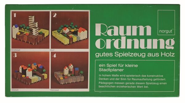 Raumordnung Baukasten, Norgut, Deutschland, 1970er