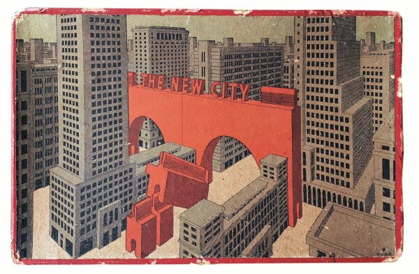 The New City, Ingenius-Baukasten, sterreich, circa 192429