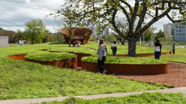 Pavillon von Studio Sangath in Weil am Rhein