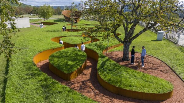 Pavillon von Studio Sangath in Weil am Rhein