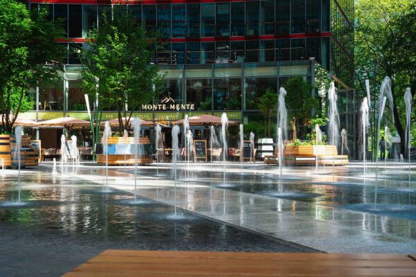 Umbau am Potsdamer Platz