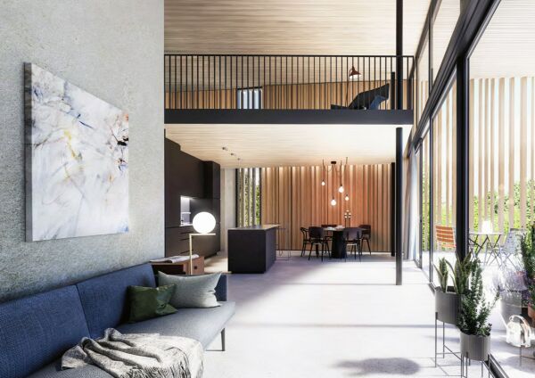 Zukunftspreis  1. Preis: Les Trois Jardins in Oetwil an der Limmat von Kmpfen Zinke + Partner