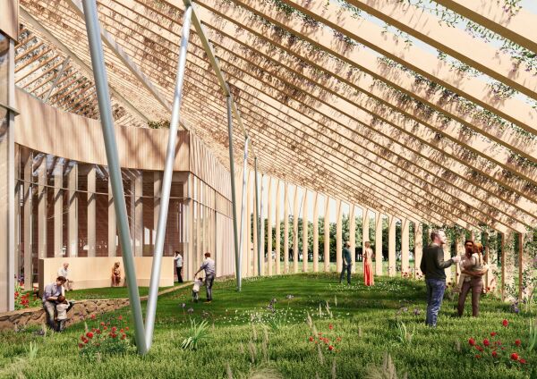 K�r� Architecture planen Museum in Pl�schow