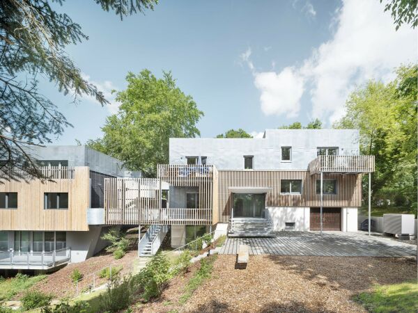 Erweiterung zum Wohnensemble in Berlin von bfstudio-architekten