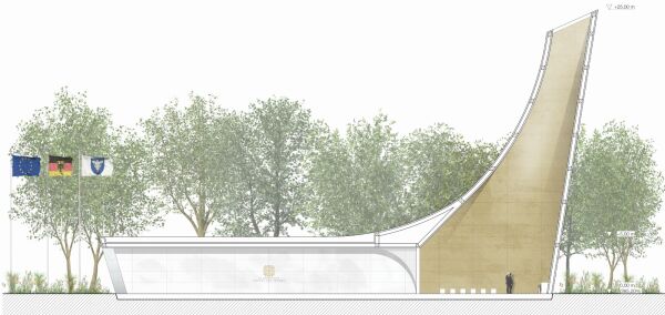 3. Preis: Atelier . Schmelzer . Weber Architekten mit Bildhauer Andreas Theurer