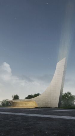 3. Preis: Atelier . Schmelzer . Weber Architekten mit Bildhauer Andreas Theurer