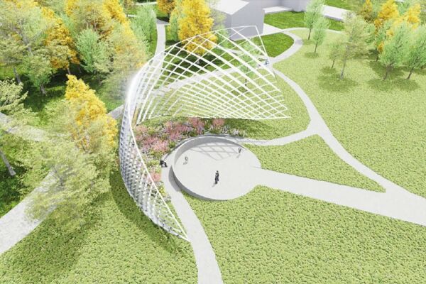 2. Preis: Knstlerduo Empfangshalle mit Florian Nagler Architekten