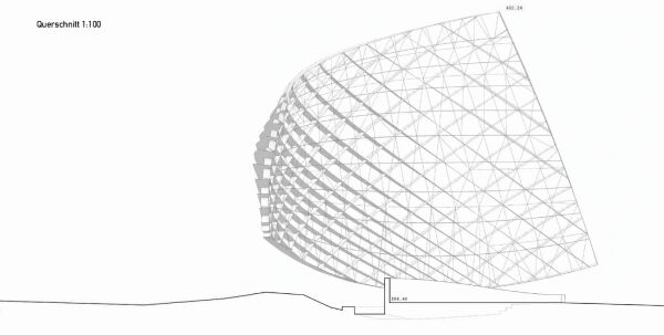 2. Preis: Knstlerduo Empfangshalle mit Florian Nagler Architekten