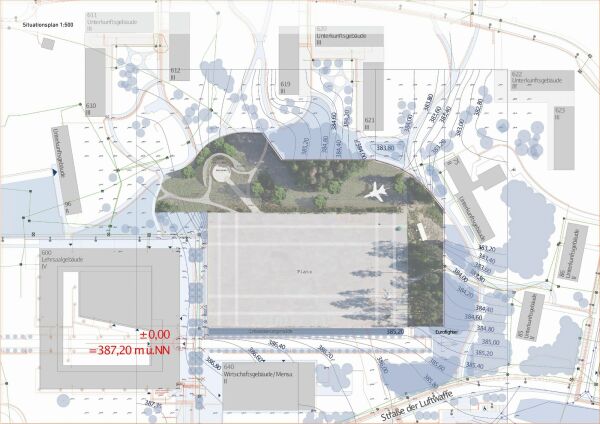 2. Preis: Knstlerduo Empfangshalle mit Florian Nagler Architekten