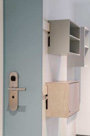 Pilgerherberge, Details der Zimmerausstattung