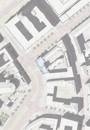 Los 3, 1. Preis: Eckert Negwer Suselbeek, Baumeister und Dietzsch (beide Berlin), Lageplan