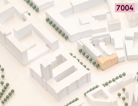 Los 3, 1. Preis: Eckert Negwer Suselbeek, Baumeister und Dietzsch (beide Berlin), Modell 1:500