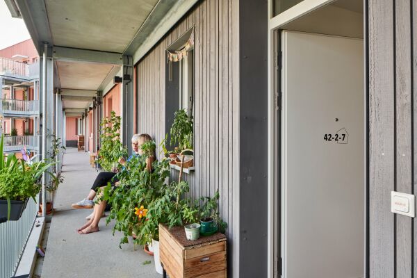 Genossenschaftliches Wohnensemble in Mnchen