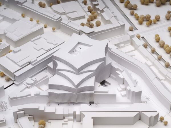 3. Preis: ksg architekten (Kln), Studio Gang (Chicago), Schaar Landschaftsarchitekten (Mnchen), OLIN (Philadelphia), Buro Happold (Berlin), Arup (Berlin) - Modellfoto