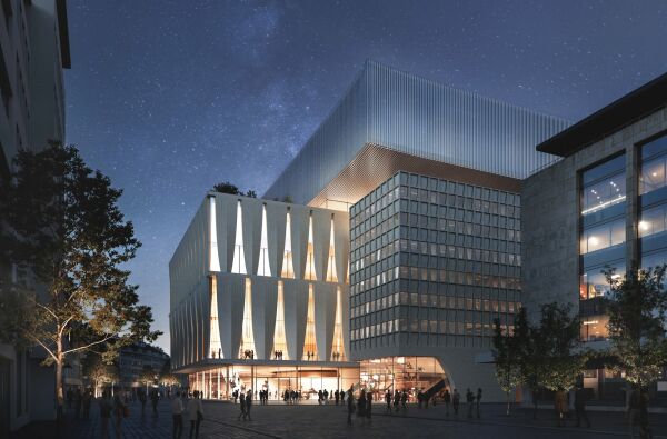 2. Preis: HPP Architekten (Kln/Dsseldorf), Rehwaldt Landschaftsarchitekten (Dresden), PKi (Stuttgart), Mller & Bleher Darmstadt (Darmstadt), Pirlet & Partner (Kln)