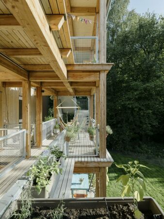 Genossenschaftswohnen von Limbrock Tubbesing Architekten in Hamburg