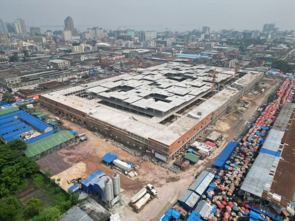 Naher Osten/Afrika: Zando Central Market in Kinshasa (Demokratische Republik Kongo) Think Tank Architecture