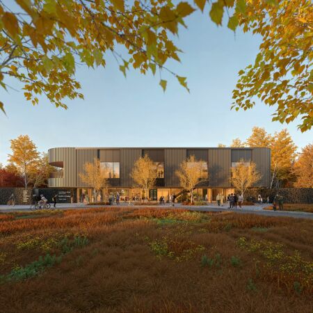 Nordamerika: Buffalo Crossing Visitor Centre in Winnipeg von Stantec Architecture