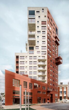 Wohnkomplex in Ivry-sur-Seine von STAR strategies + architecture