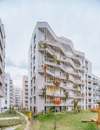 1. Preis Wohnbauten des Jahres 2025: HeimatMole, Hamburg (2024), zillerplus Architekten und Stadtplaner