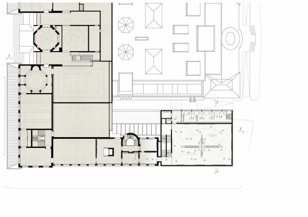 1. Preis: Schenker Salvi Weber, Grundriss 2. OG