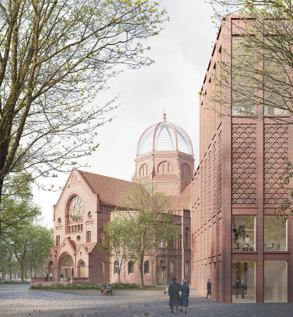 1. Preis: Schulz und Schulz (Leipzig) mit Haberland Architekten und POLA Landschaftsarchitekten (beide Berlin)