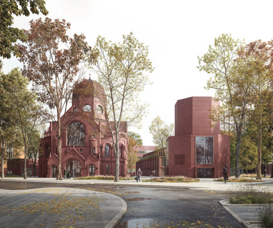 2. Preis: Barozzi Veiga (Barcelona) mit Kollektiv B (Leipzig) und Grieger Harzer Dvorak (Berlin)