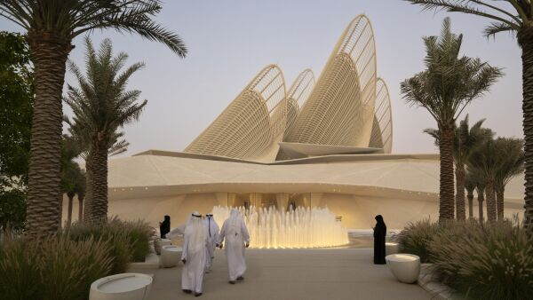 Nationalmuseum in Abu Dhabi von Foster + Partners