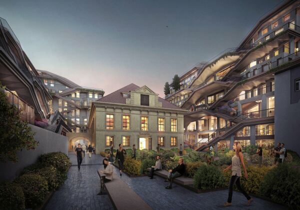 Heatherwick Studio planen Nachverdichtung in der Prager Altstadt