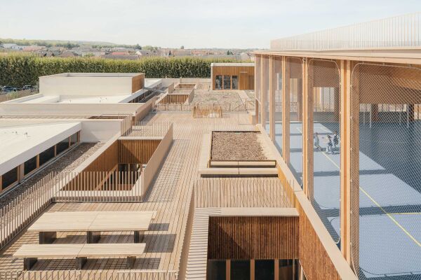 Schule und Kita bei Paris von Le Penhuel & Associ�s