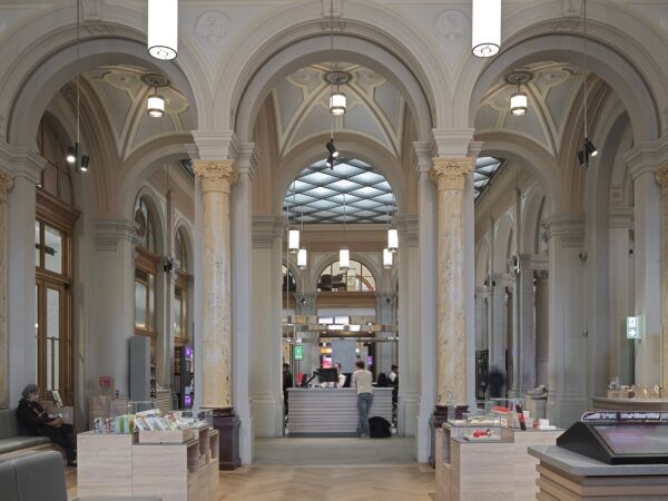 Aebi & Vincent Architekten im Z�rcher Hauptbahnhof