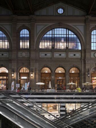 Aebi & Vincent Architekten im Z�rcher Hauptbahnhof