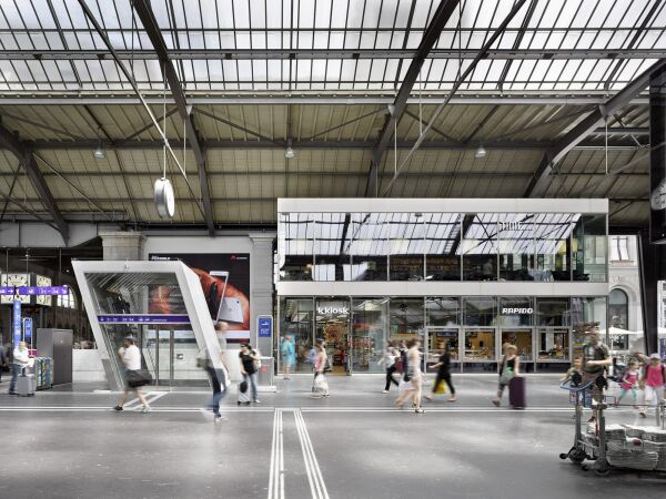 Aebi & Vincent Architekten im Z�rcher Hauptbahnhof