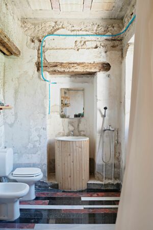 La Rivoluzione delle Seppie: saniertes Bad in Casa Belmondo