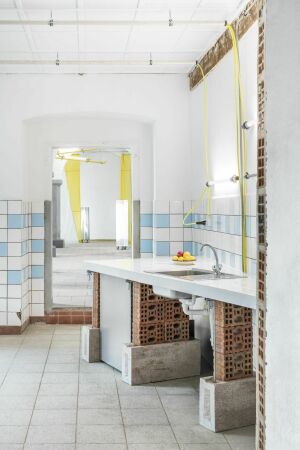 Reallabor f�r nachhaltige Tektonik - Dom�ne Dornburg: Innenaufnahme K�che