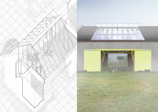 Supertype Group: Stallumbau � Blick von Au�en