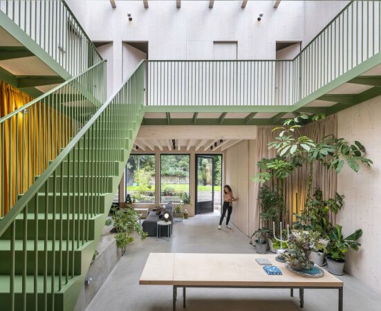 Niedrigenergiehaus Green House von Hayhurst & Co Architects