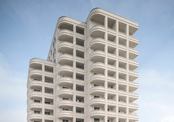 Preistr�ger 2024: Wohnhochhaus Drei Horizonte in Frankfurt am Main, O&O Baukunst / ARGE Schwedler Trio (O&O Baukunst mit Stefan Forster Architekten & Karl Dudler Architekten)