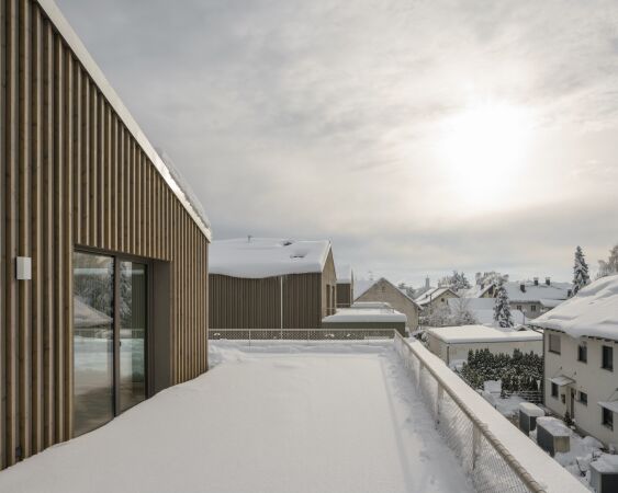 Mehrfamilienh�user in Germering von delaossaarchitekten
