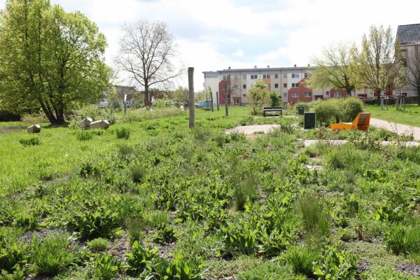Auszeichnung: Spielplatz Ackerstra�e und Nachbarschaftspark Gartenstra�e, Dessau-Ro�lau, D�RR Landschaftsarchitekten, Bauherrschaft: Stadt Dessau-Ro�lau