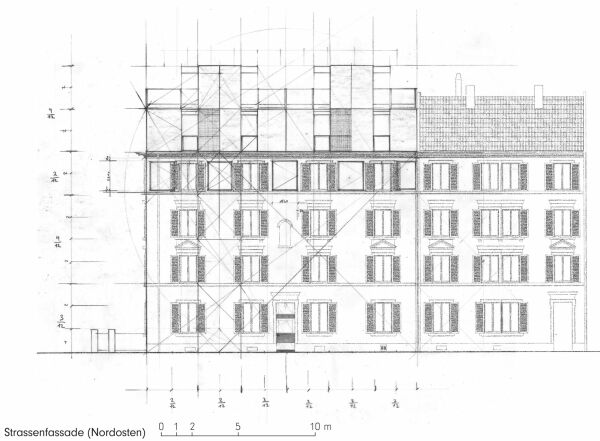 Ansicht Nordost (Stra�enfassade)