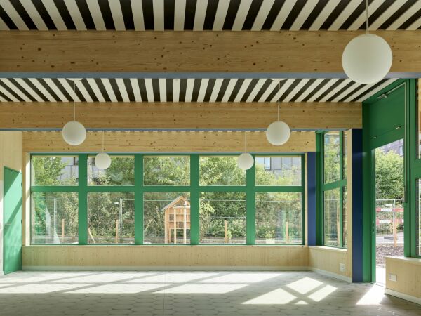 Wohnen: Wohn- und Gewerbesiedlung Guggach in Z�rich von Donet Sch�fer Reimer Architekten (Z�rich)