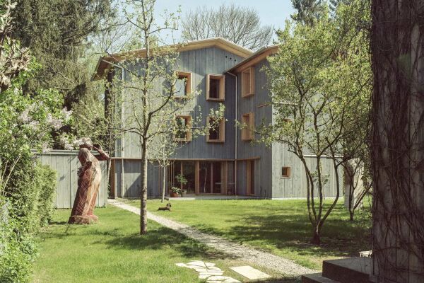 Finalist: Unser Gartenhaus � Haus ohne Zement in M�nchen von Florian Nagler Architekten
