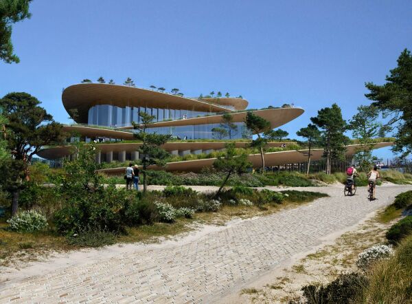 Gewinner: BIG Bjarke Ingels Group (Kopenhagen) mit Bollinger+Grohmann (Frankfurt), Kunst + Herbert Architekten (Hamburg), Duschl Ingenieure (Rosenheim) und Transsolar (Berlin)