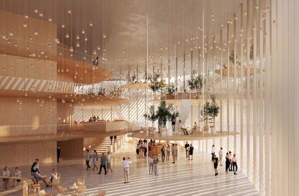 Teilnahme: Sou Fujimoto Architects (Tokio) mit DGI Bauwerk (Hamburg) BBS Landscape Engineering (Hamburg), Arup Deutschland (Berlin), Ingenieurb�ro Hausladen (Kirchheim), byteconnection (Hamburg) und Winter Ingenieure (Hamburg)