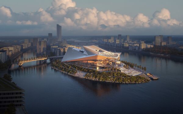 Teilnahme: gmp � Architekten von Gerkan, Marg und Partner (Hamburg) mit Diller Scofidio + Renfro (New York), Field Operations (New York), Werner Sobek (Stuttgart) und Transsolar (Berlin)